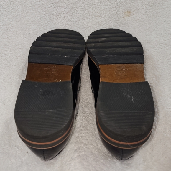Stuart Weitzman Metro Black Patent Leather Lace-Up Oxfords – Size 9 - Picture 12 of 14